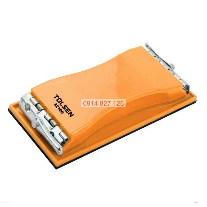 Bàn chà nhám Tolsen 32100 32101 cỡ 165mm - 210mm dùng để chà và làm phẳng lớp bột trang trí