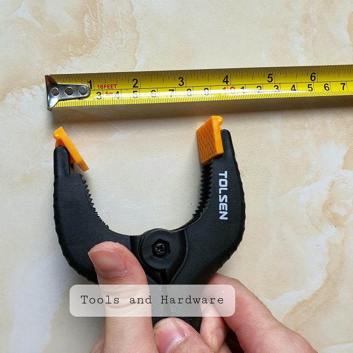 Kẹp gỗ lò xo hãng Tolsen cao cấp cỡ  9 inch, bảo hành 12 tháng diy-vietnam