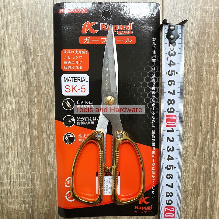 BỘ ĐÔI KÉO NHÀ BẾP ĐA NĂNG CẮT ĐỒ ĂN HÃNG KAPUSI K-8738 và K-0862