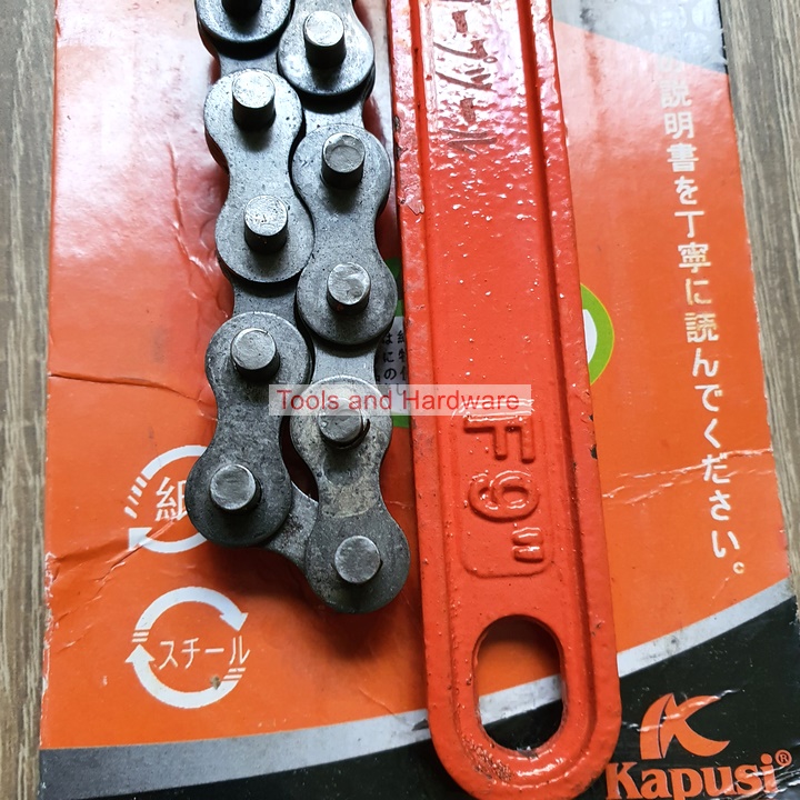 Mỏ lết xích cao cấp hãng Kapusi cỡ 9 inh và 12inch (K-1019 và K-1020)