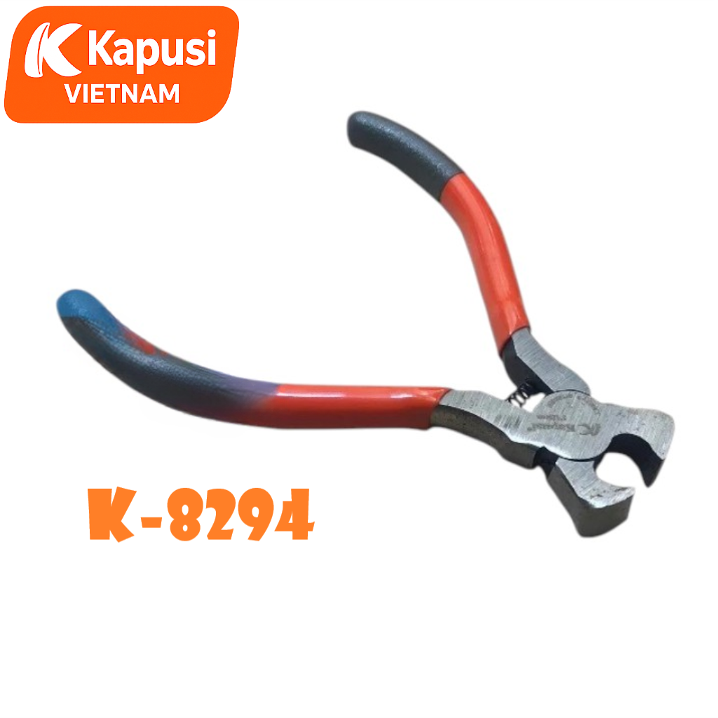 Kìm Càng Cua 5 Inch Kapusi K-8294 – Thép Cứng Không Gỉ, Nhổ Đinh Mạnh, Tay Bọc Nhựa Chống Trượt, Bh 12 tháng