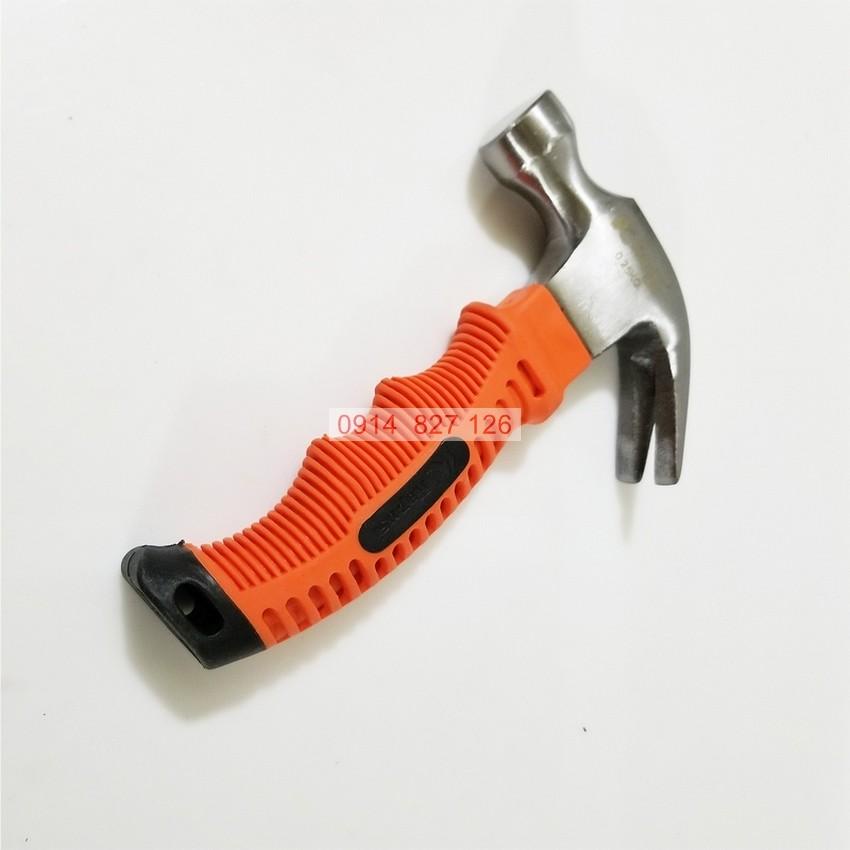 Búa nhổ đinh sừng dê KAPUSI K-0375 dạng lùn chiều dài 15cm, đầu búa nặng 250gr