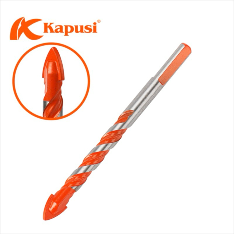 Hộp 7 mũi khoan đa năng Kapusi Nhật Bản các gồm các cỡ 3, 4, 5, 6, 8, 10, 12mm