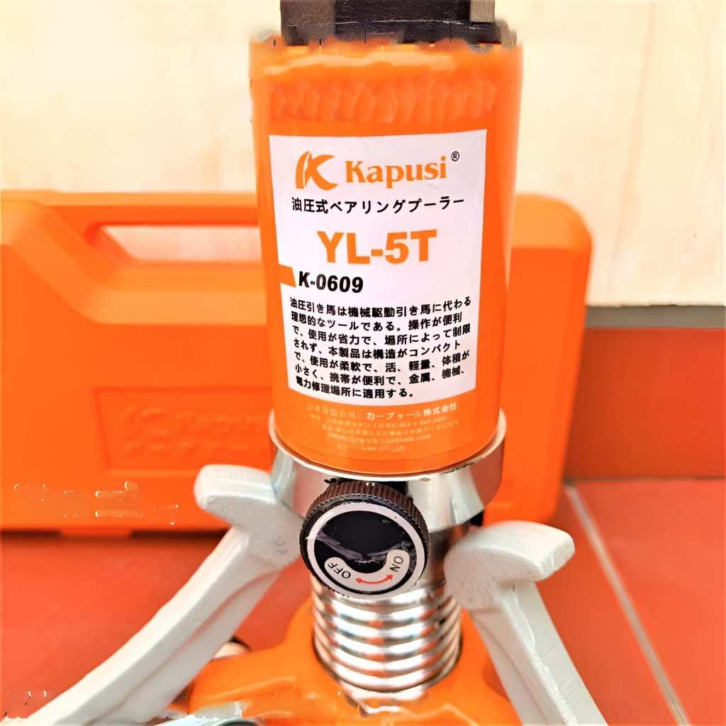 Cảo Thuỷ Lực 3 Chấu Tháo Vòng Bi, Lực Đẩy Kéo 5-10 Tấn K-0609 K-0610 KAPUSI