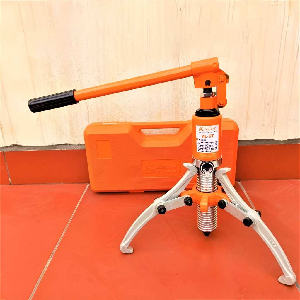 Cảo Thuỷ Lực 3 Chấu Tháo Vòng Bi, Lực Đẩy Kéo 5-10 Tấn K-0609 K-0610 KAPUSI