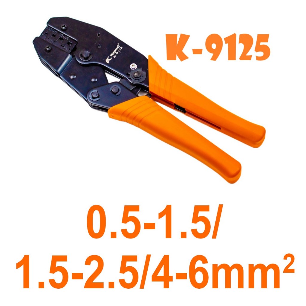 Kìm Bấm Cốt Kapusi Chính Hãng K-9121 – K-9126 | Thép Cr-V Cộng Lực | Bấm Cos Chuẩn Xác, Bền Bỉ, Bh 12 tháng