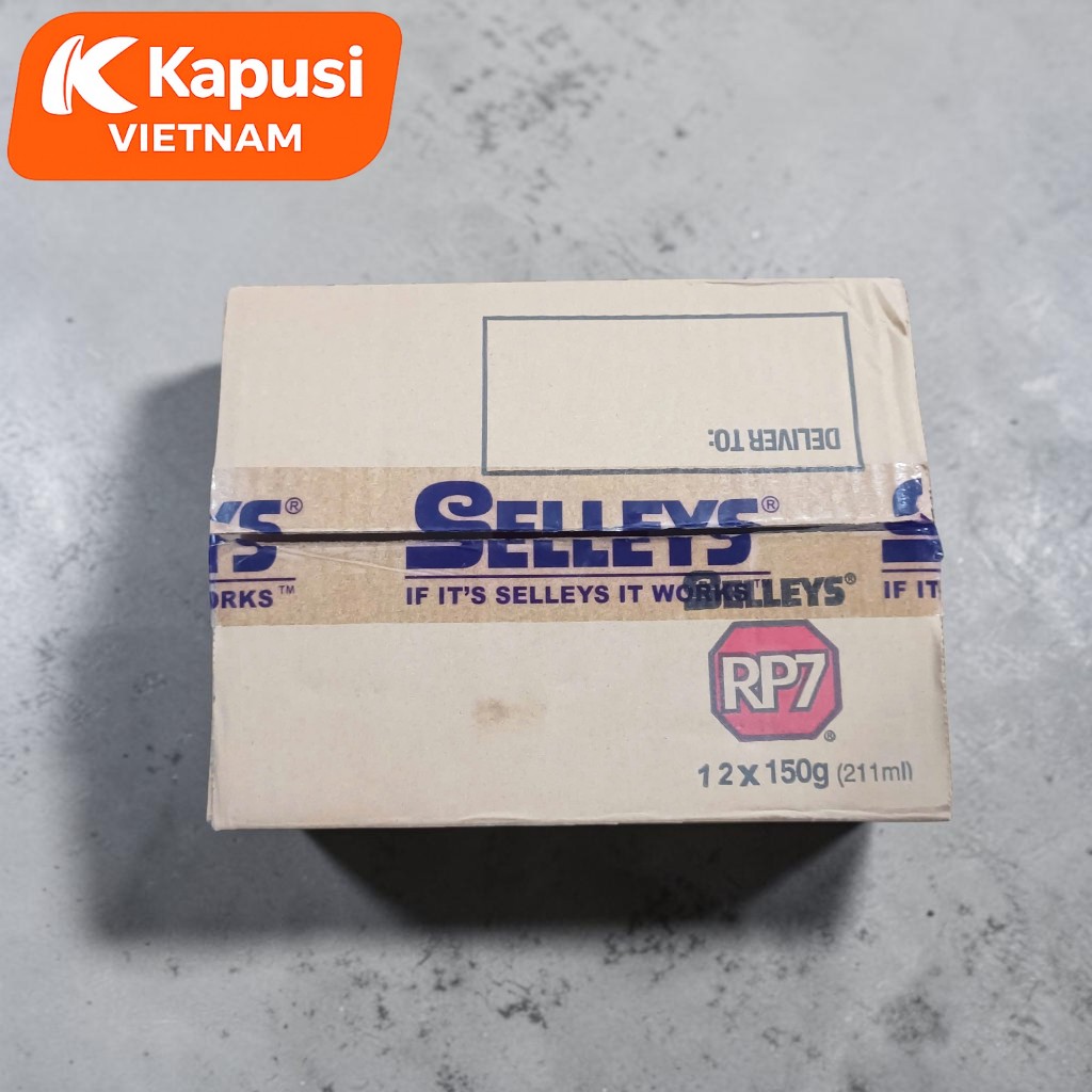 Chai Xịt Selleys Bôi Trơn Đa Năng Kapusi RP7 150g 211ml – Chống Kẹt, Đẩy Ẩm, Bảo Vệ Kim Loại Hiệu Quả