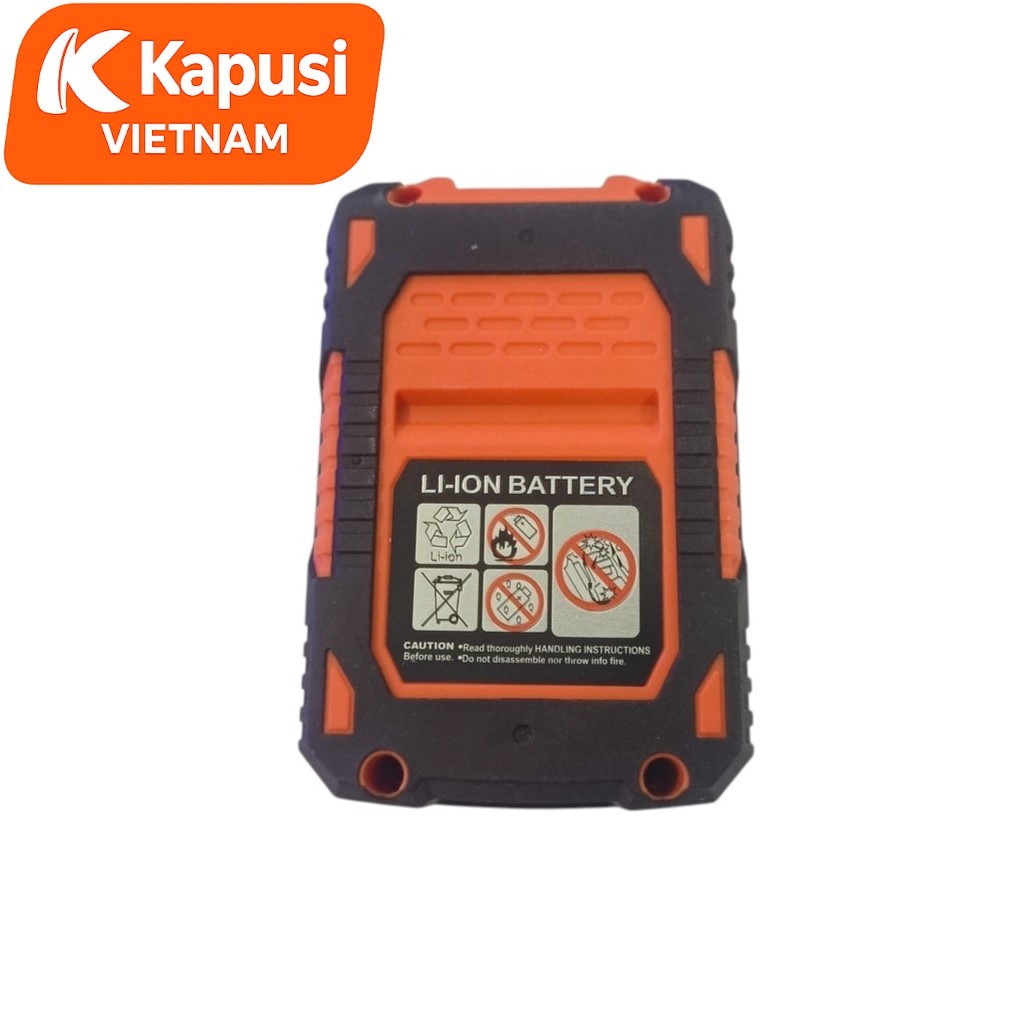 Pin Năng Lượng 21V Kapusi Chính Hãng 2.0Ah 3.0Ah 4.0Ah 6.0Ah - Mạch Bảo Vệ Tự Ngắt - Chân Phổ Thông M21