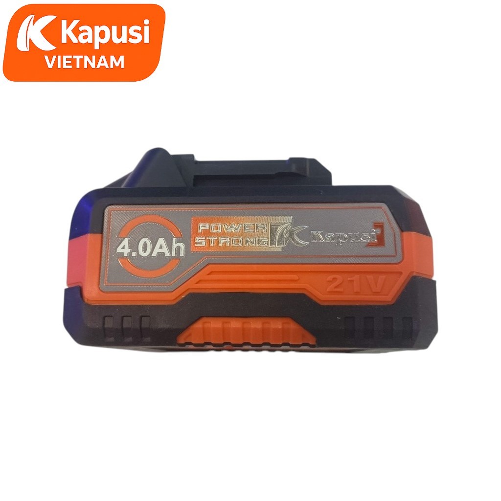 Pin Năng Lượng 21V Kapusi Chính Hãng 2.0Ah 3.0Ah 4.0Ah 6.0Ah - Mạch Bảo Vệ Tự Ngắt - Chân Phổ Thông M21