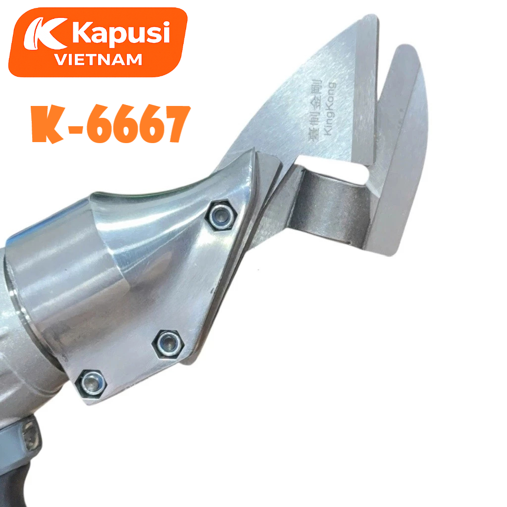 Thân Máy Cắt Tôn Pin 21V Kapusi K-6667 – Động Cơ Không Chổi Than, Chân Pin Phổ Thông 4cm, Bh 12 tháng Kapusi Vietnam