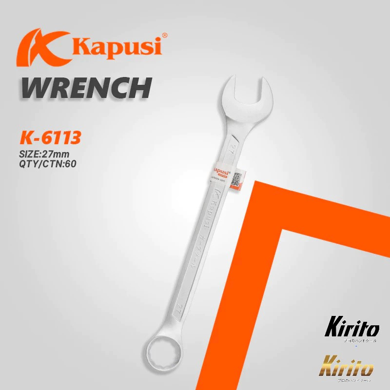 CỜ LÊ VÒNG MIỆNG CỠ LỚN 27–32MM KAPUSI – THÉP CR-V SIÊU CHỊU LỰC, CHUYÊN SIẾT ỐC CÔNG NGHIỆP NẶNG, BH 12 tháng