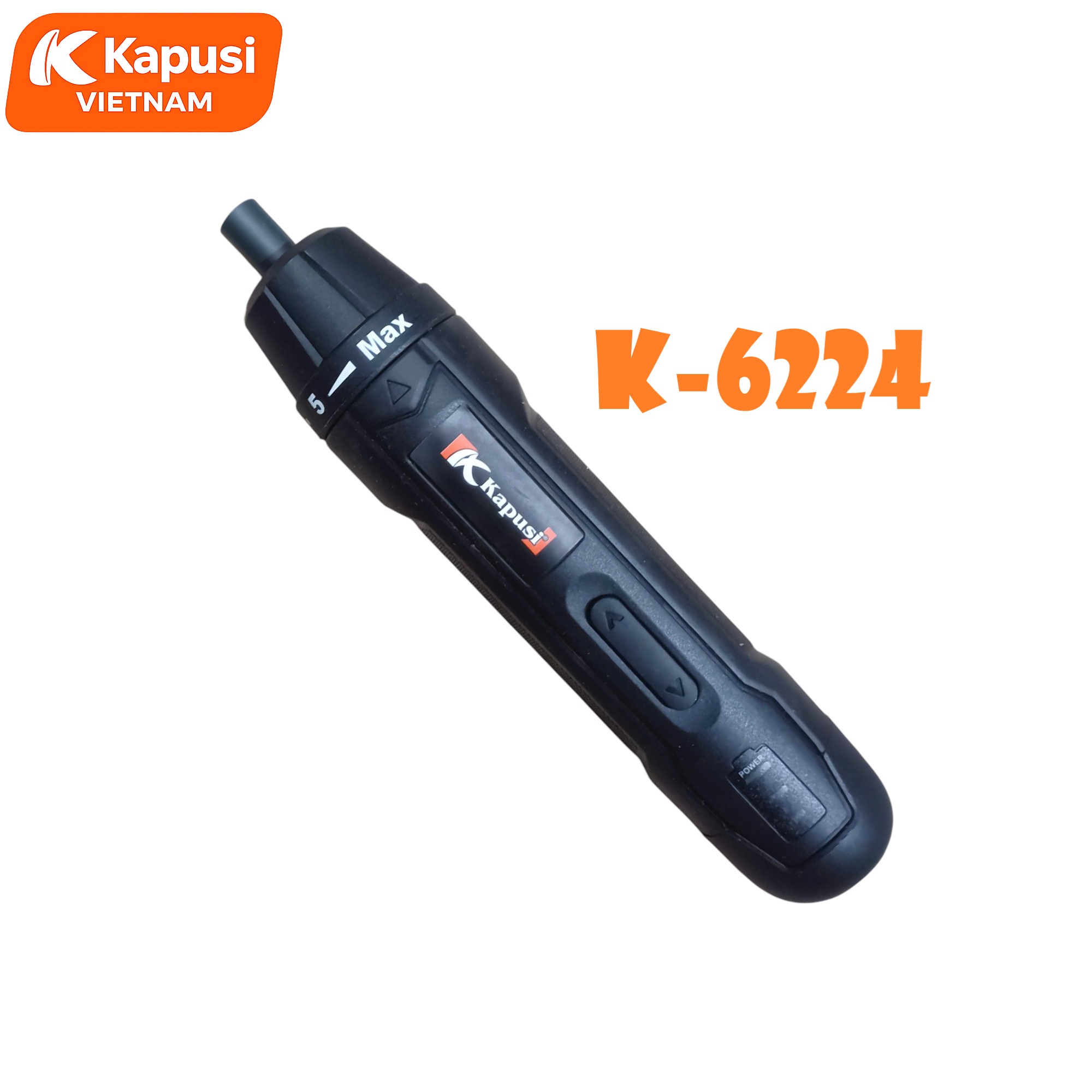 Máy Bắt Vít Pin Kapusi K-6224 3.6V – Pin 2000mAh, 30 Chi Tiết, Sạc Type-C, Nhẹ Gọn 270g, Có Đèn Báo, Bh 12 tháng