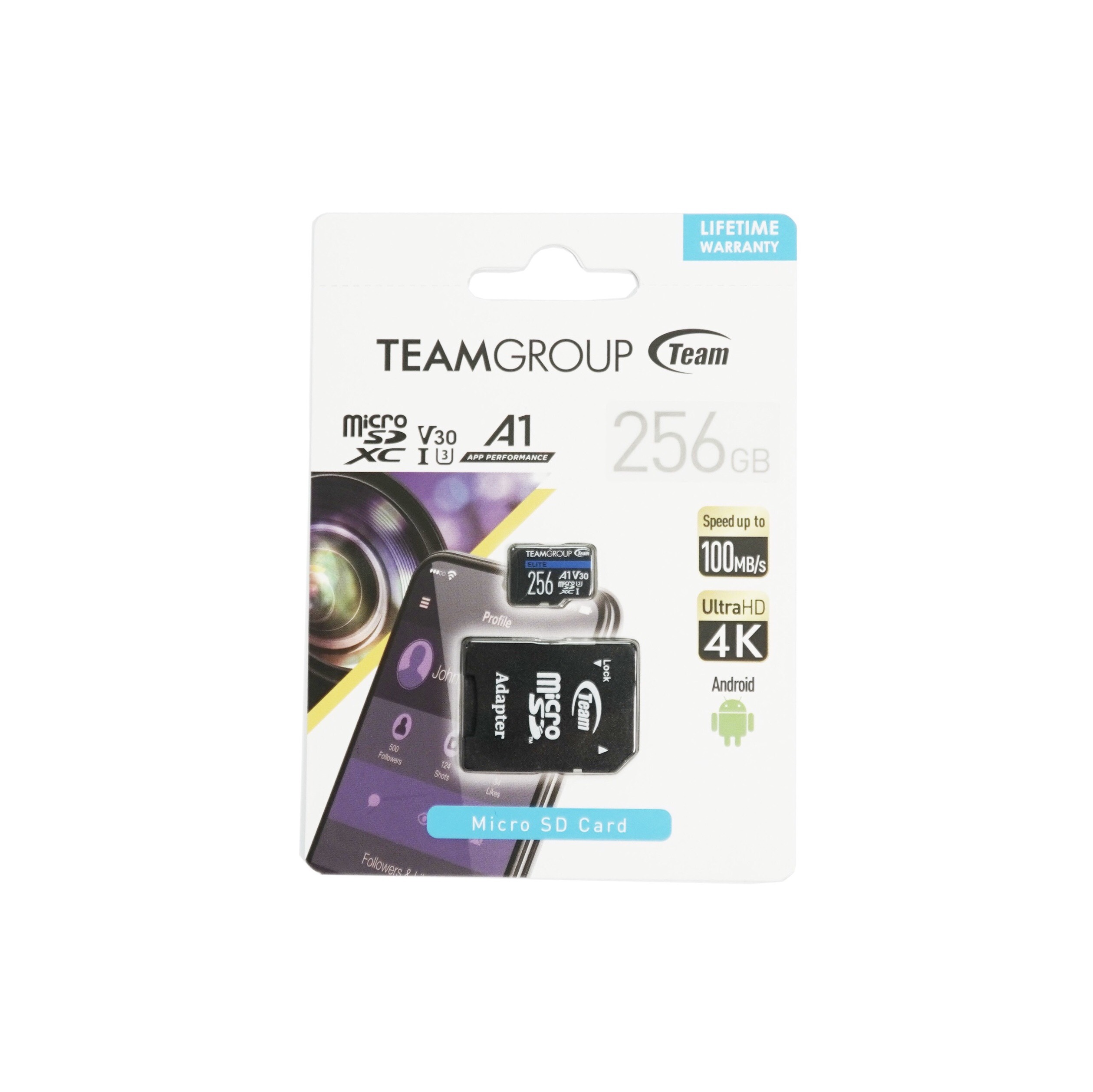 (2) TEAMGROUP 64G / 128G (Có Adapter) - Thẻ nhớ Chính Hãng ✌ NAT | 7 năm | Thùng 20 Hộp 45c