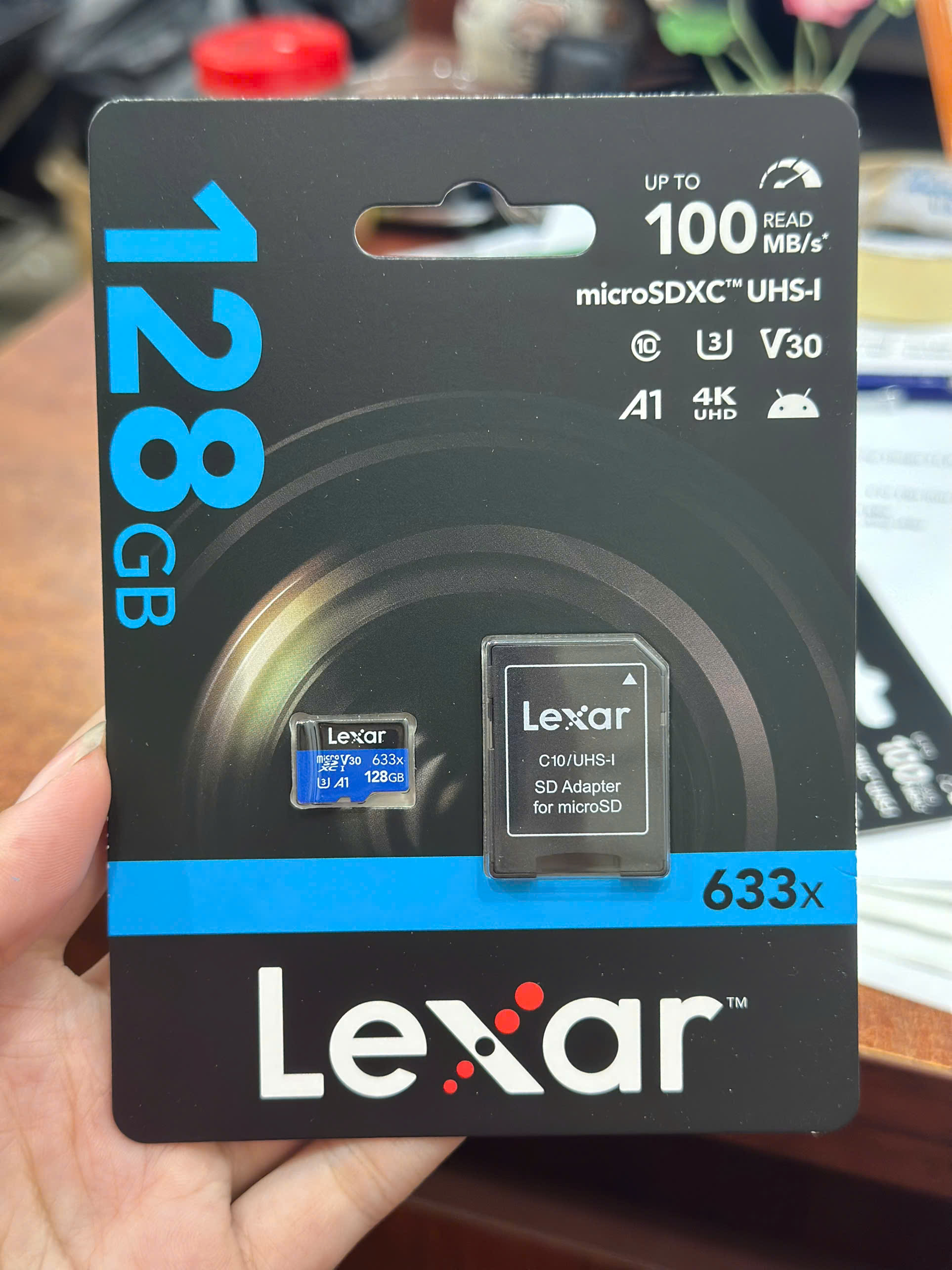 Thẻ nhớ Micro LEXAR 32GB / 64GB / 128GB / 256GB (ISTC) - Hàng chính hãng | 3 năm | Hộp 50c