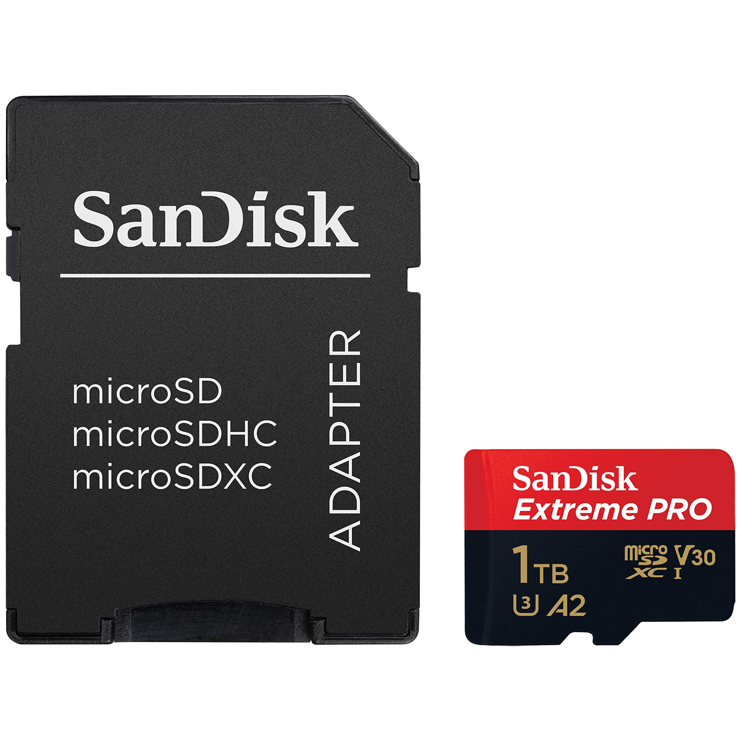 (Pre-Order 2H) Thẻ nhớ 1TB SanDisk Extreme PRO microSDXC, V30, U3, C10, A2, UHS-I, 200MB/s R, 140MB/s W, 4x6, SD adaptor.