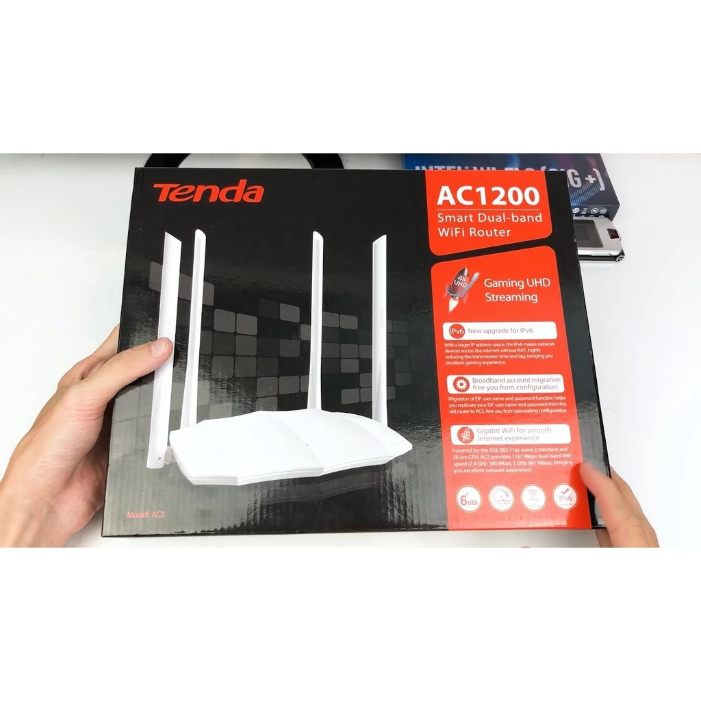 Bộ phát WiFi TENDA trong nhà