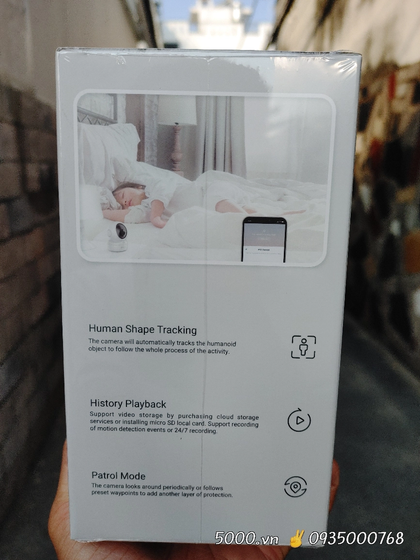 EZVIZ H6C Pro 2K - Camera Wi-Fi H6c Pro 3MP Quay Quét 360 Độ, Chạm để gọi điện, Đàm thoại 2 chiều, Ghi hình màu ban đêm, thùng 30 cái