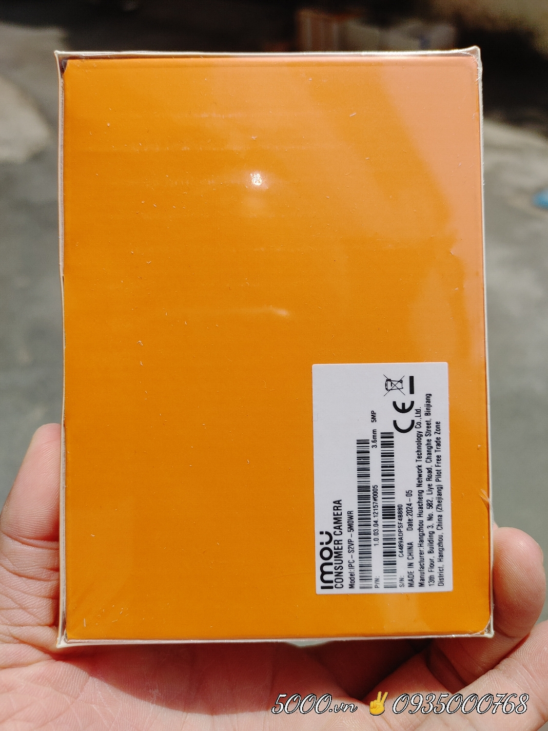 (2) IMOU REX VT 3K 5MP - Camera Wi-Fi có màn hình gọi điện như smartphone S2VP-5M