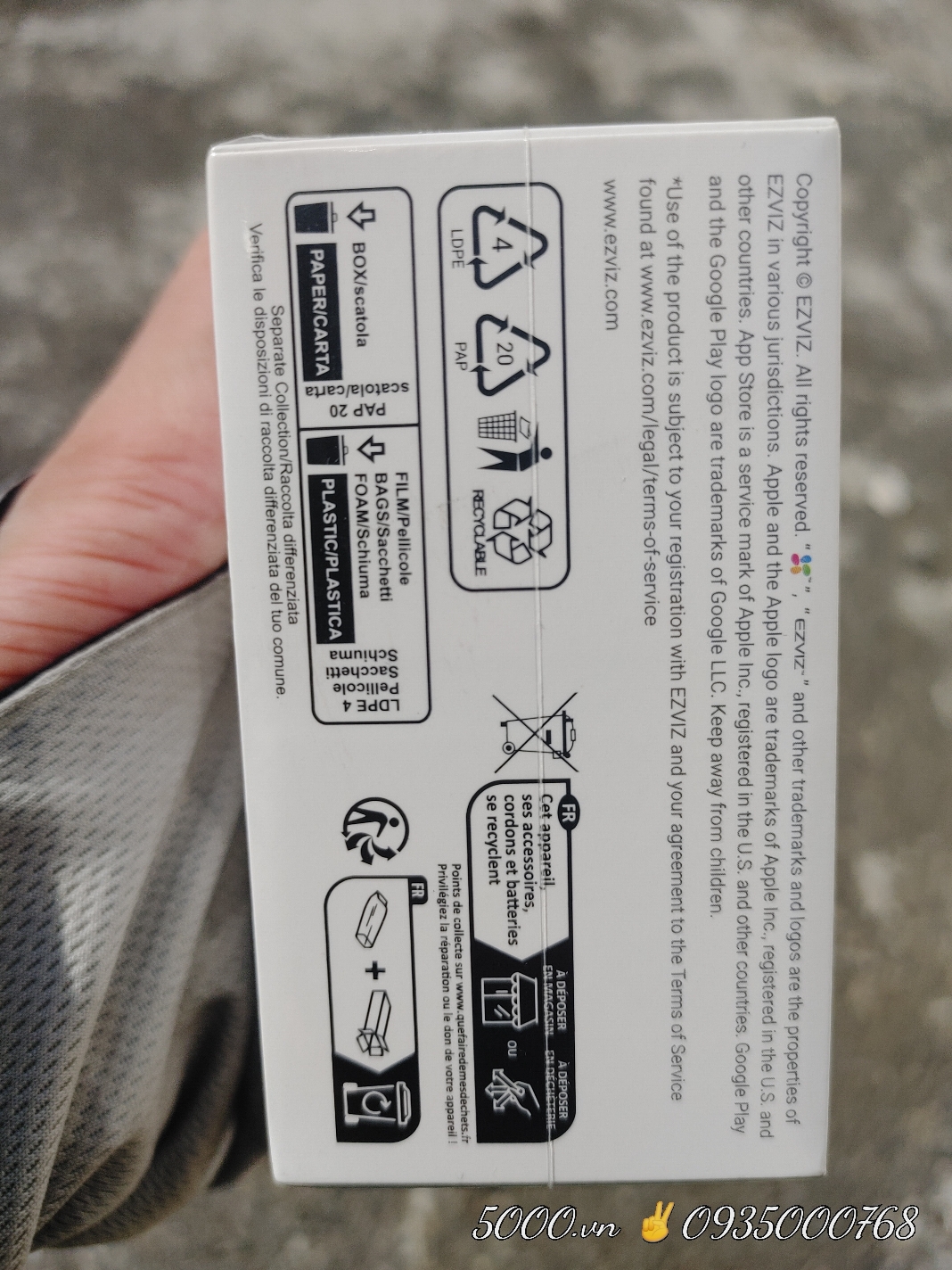 (2) EZVIZ CB2-2MP-Wifi | CB2-3MP-4G | BM1 - Cam siêu nhỏ, đế nam châm, Type-C, nhận thẻ 512G, Đàm thoại, góc rộng 108 độ, thùng 36C)