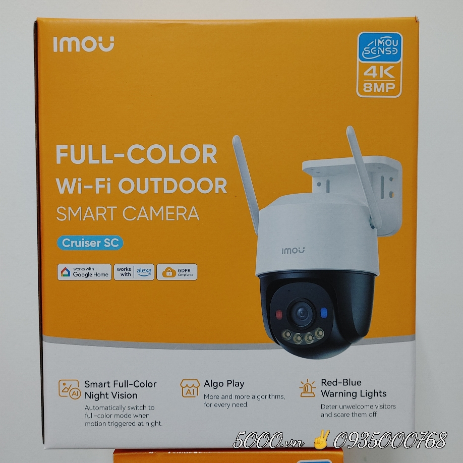 IMOU K7FP 8MP 4K (Camera Wi-Fi Cruiser SC | Outdoor | FullColor)