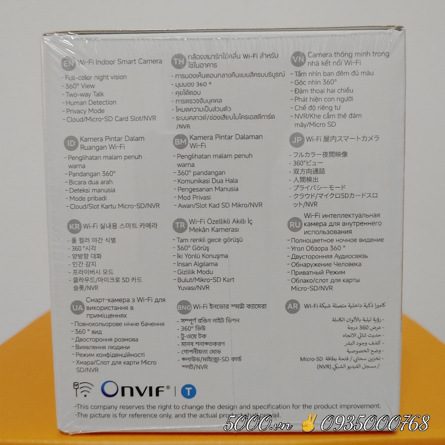 IMOU K2MP 5MP PRO++ (Chuẩn 3K | Ban đêm có màu | LAN 1GB | Wifi 6 | 5Ghz | Full Color | Có AOR | Nén H.265 | Nhận thẻ 512GB | Góc siêu rộng hơn | Loa siêu to hơn | Nhận diện Human tốt hơn)