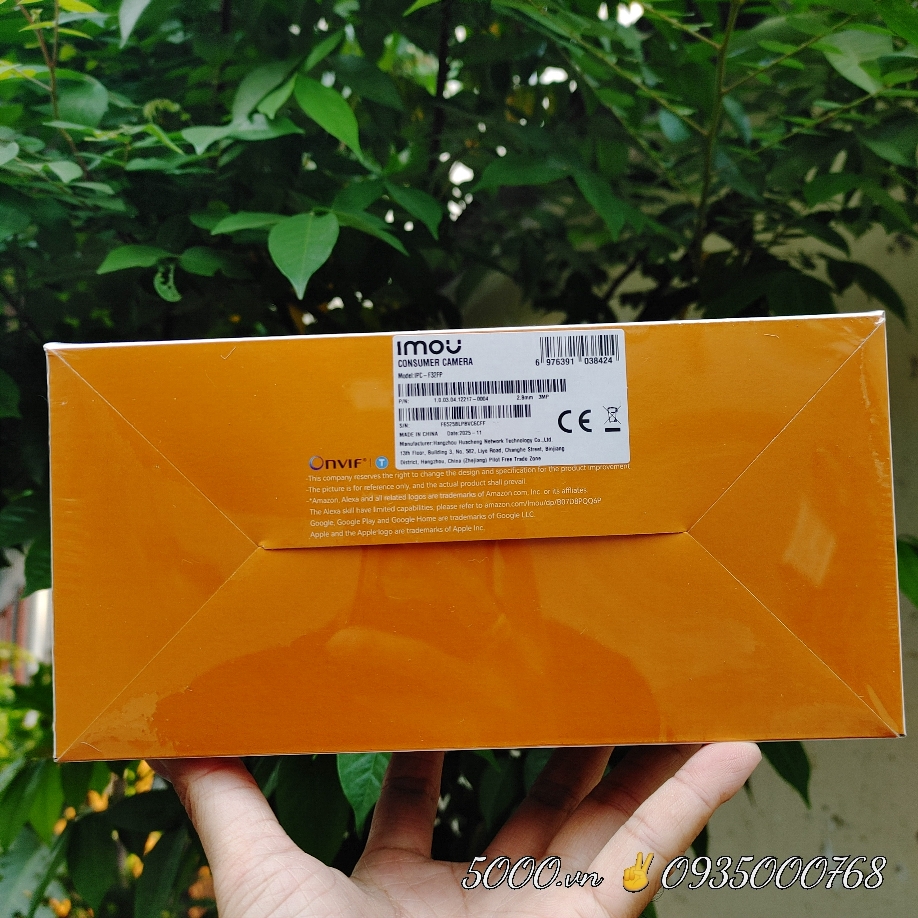 IMOU F32FP 2K 3MP, ban đêm có màu - Camera Wifi 3MP Bullet 2E ngoài trời | Chống nước IP67