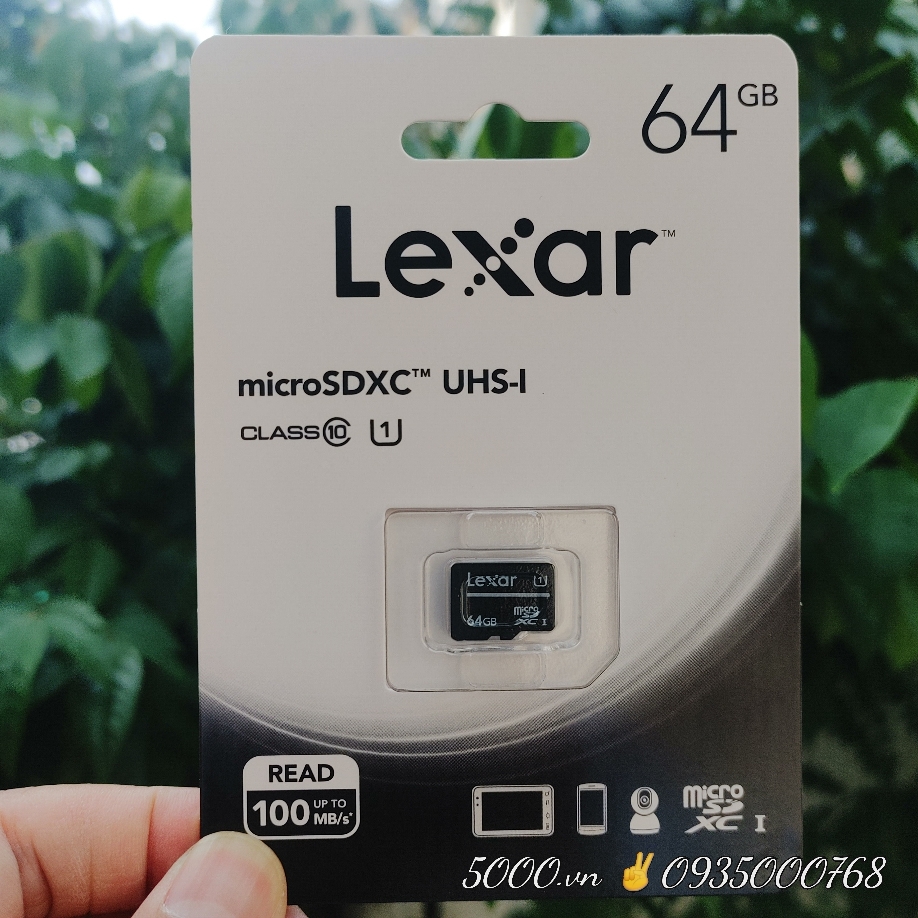 LX 64GB Trắng 100Mbps  - Thẻ nhớ chính hãng ✌ Tem ISTC | 100 MB/s | Bảo hành 5 năm