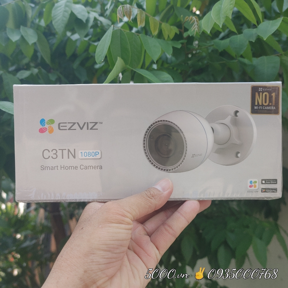 Camera 2MP EZVIZ C3TN 1080 - Có Micro | Không Loa | 30fps | Góc Chéo 95° | IP67 | Vỏ nhựa | Thùng 30c (Tương tự F32P | H3C 1080)
