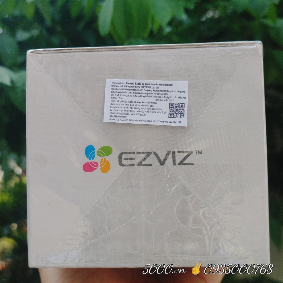 Camera 2MP EZVIZ C3TN 1080 - Có Micro | Không Loa | 30fps | Góc Chéo 95° | IP67 | Vỏ nhựa | Thùng 30c (Tương tự F32P | H3C 1080)
