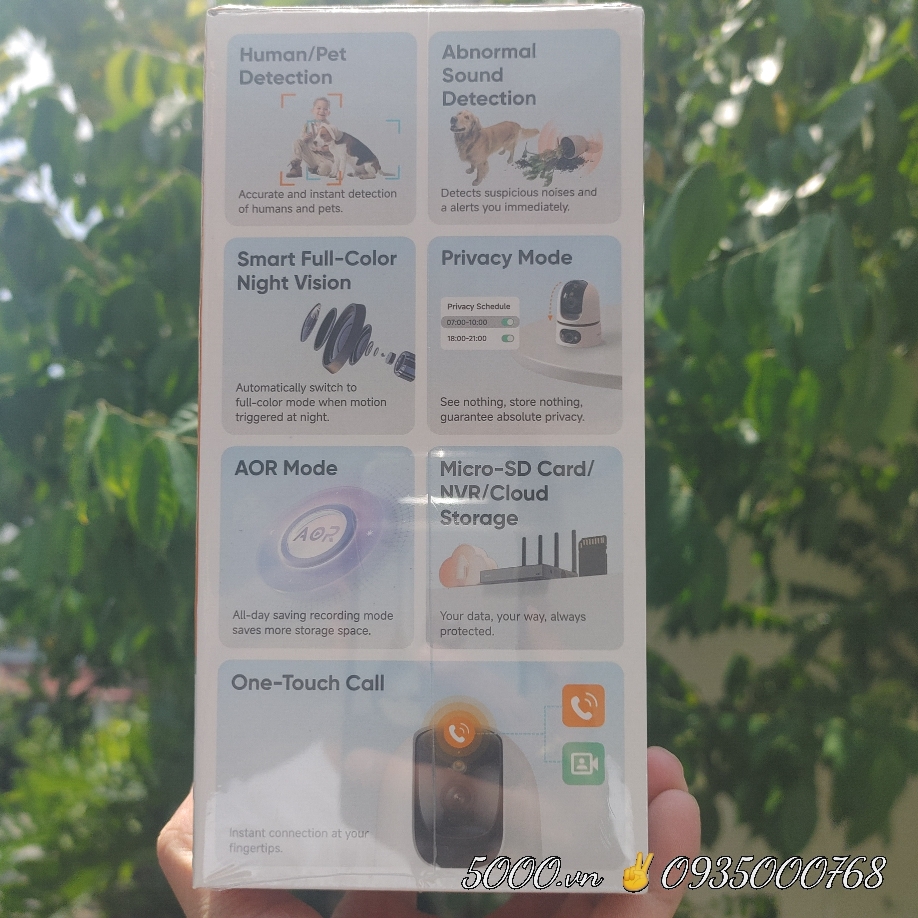(5.0Ghz) IMOU S2XeP 6MP, tem 2026 (Camera Wi-Fi Ranger Dual Pro 3MP + 3MP | Có màu | Đàm Thoại | 2 mắt 2 khung , cả 2 đều có màu ban đêm)