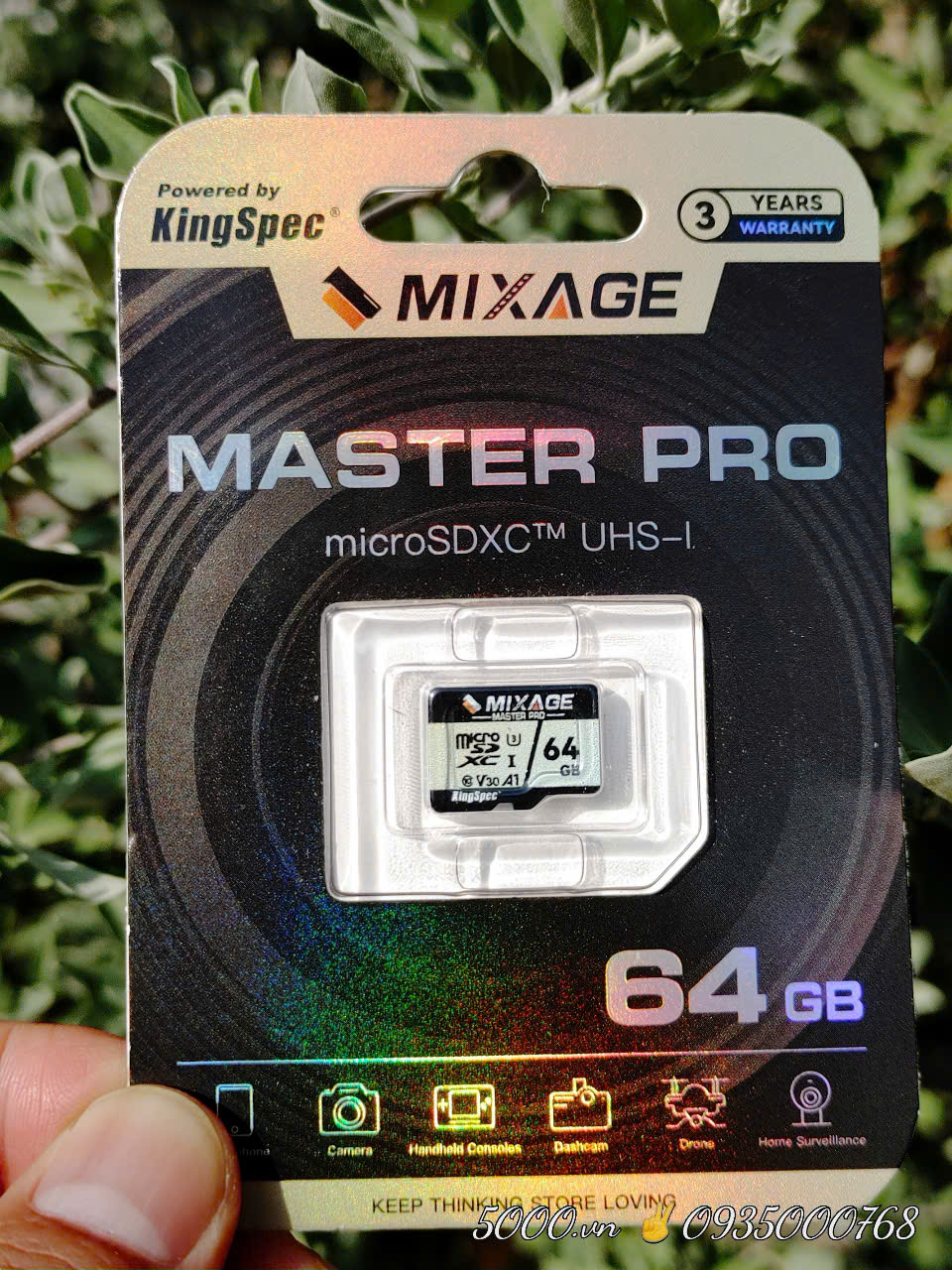 Kingspec Mixage 64GB ✌ Thẻ nhớ Công ty do ISTC Phân phối và Bảo Hành 3 Năm ( Tại 5K đổi tức thì | Tại ISTC thì 7-15 ngày )