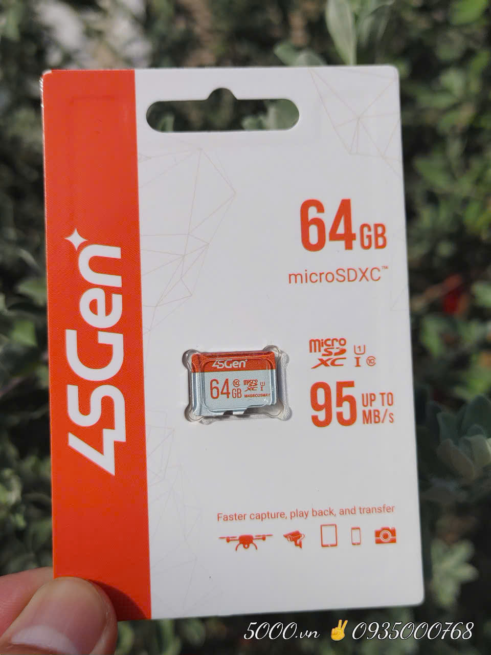 4SGEN 64GB 90Mbps - Thẻ nhớ Công Ty ✌ DSS miền Nam | 7 năm | Hộp 30c