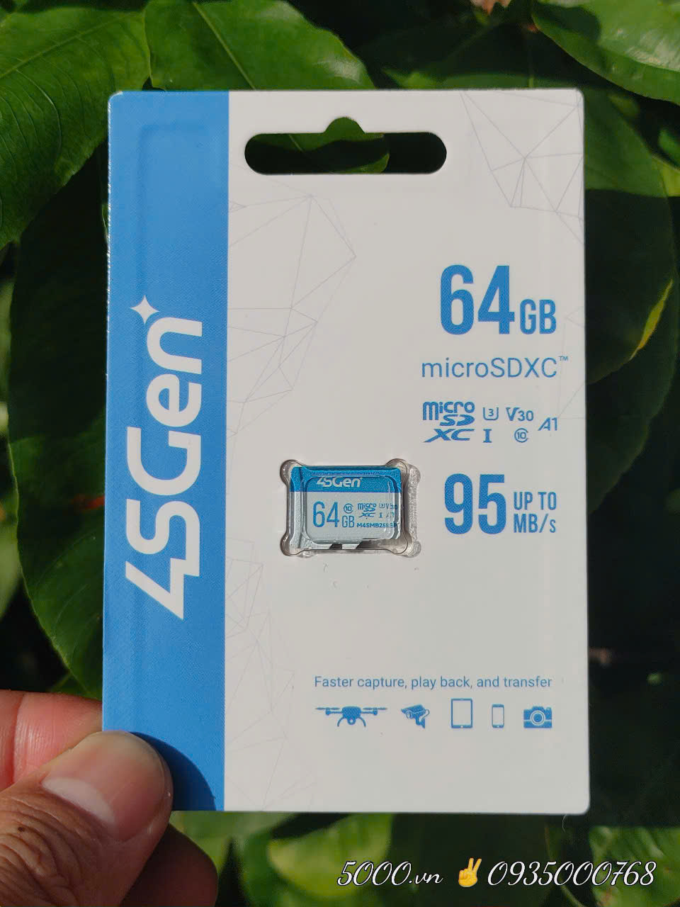 4SGEN 64GB Xanh - Thẻ nhớ Công Ty ✌ DSS miền Bắc | 7 năm | Hộp 30c