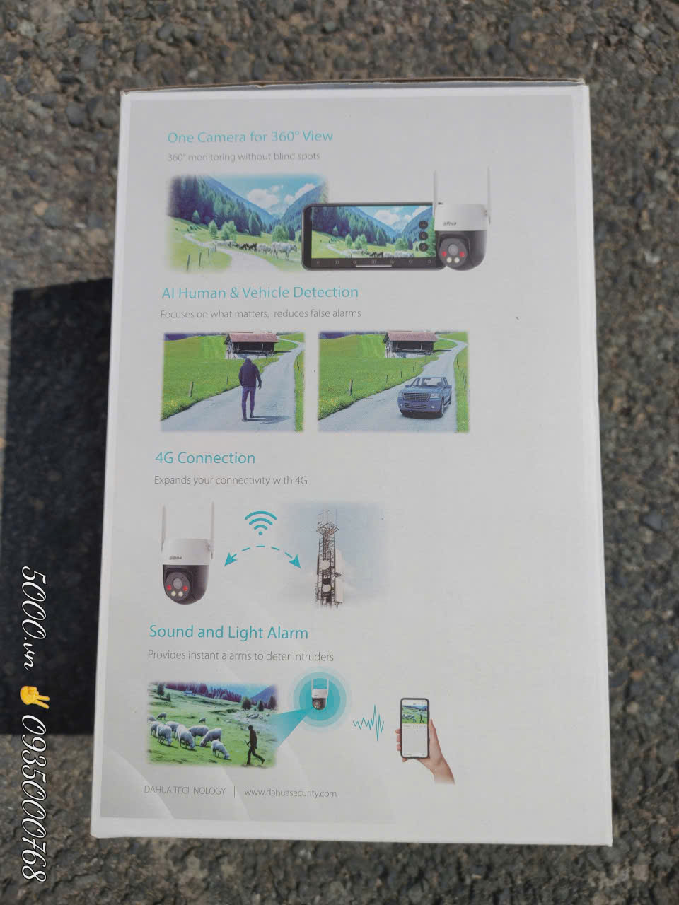 (2) 4G DAHUA DH-P3AE-PV-4G 3MP và DH-P5AE-PV-4G 5MP (Cần Update Firmware trước khi cài)