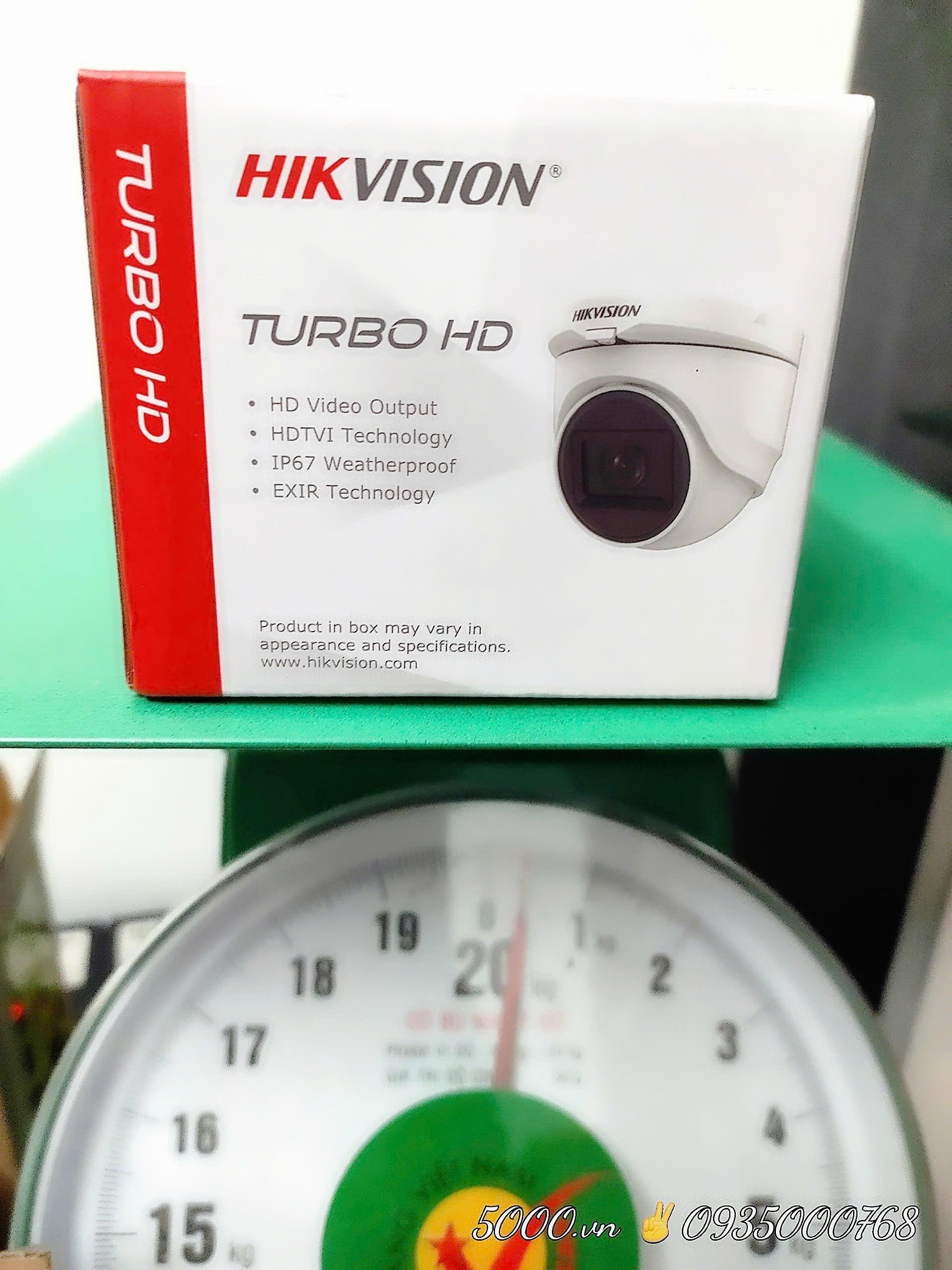 Analog Camera Hikvision DOME 5MP DS-2CE76H0T-ITMFS (Vỏ sắt | Nặng ~400 gram)