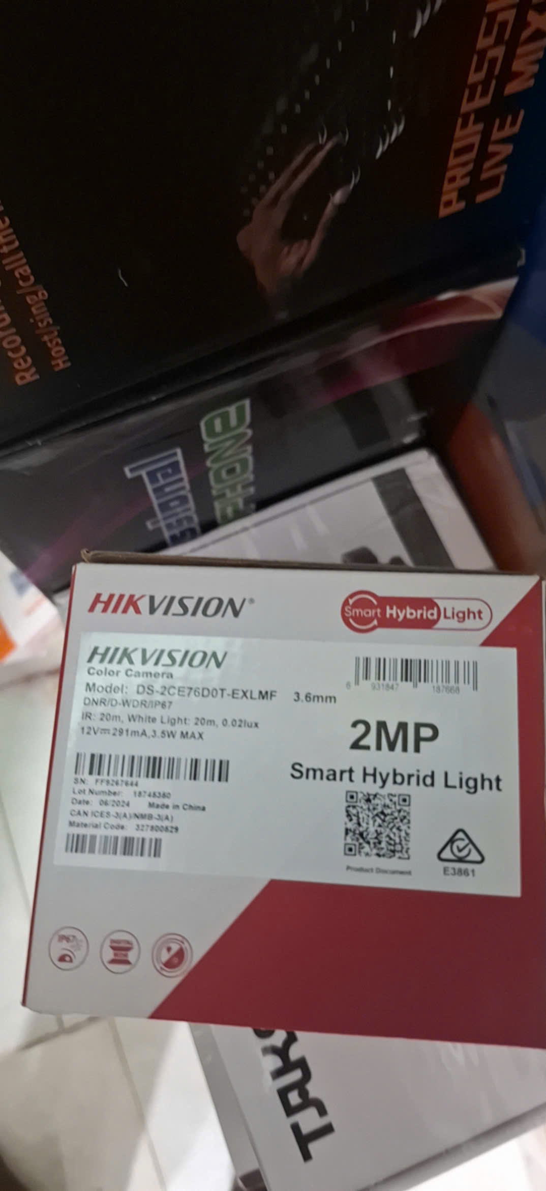 Analog Camera Hikvision DOME 2MP, mã 76D0T - 4 chuẩn kết nối TVI/AHD/CVI/CVBS có nút chuyển