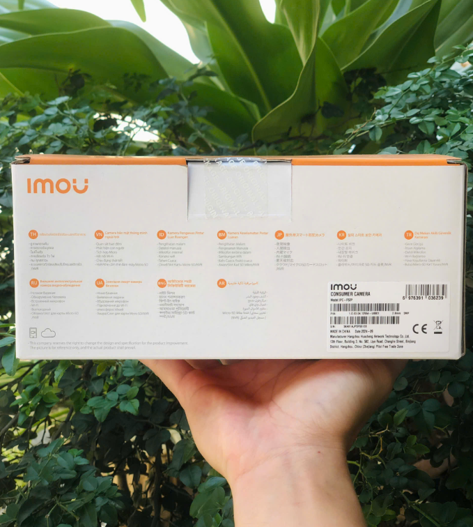 Camera Wi-Fi 5MP ngoài trời IMOU Bullet 2C I F52P I Chống nước IP67 | Chỉ micro, Ko led, Ko loa