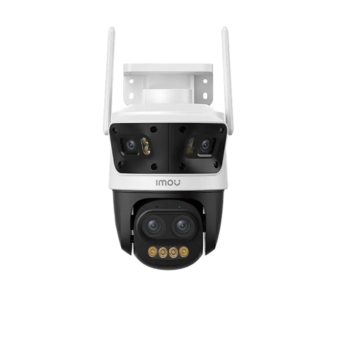 (5.0Ghz) IMOU Cruiser Pano Z 13M ( 4MP + 4MP + 5MP) - IPC-S76DP-13M0N - Camera siêu zoom 12X & Góc Rộng 4 Ống kính (Dự kiến 22.06 có hàng)
