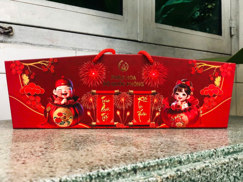 Giàn phun MIX X75 (Mix 3 loại pháo khác nhau | Tem mới 2024)