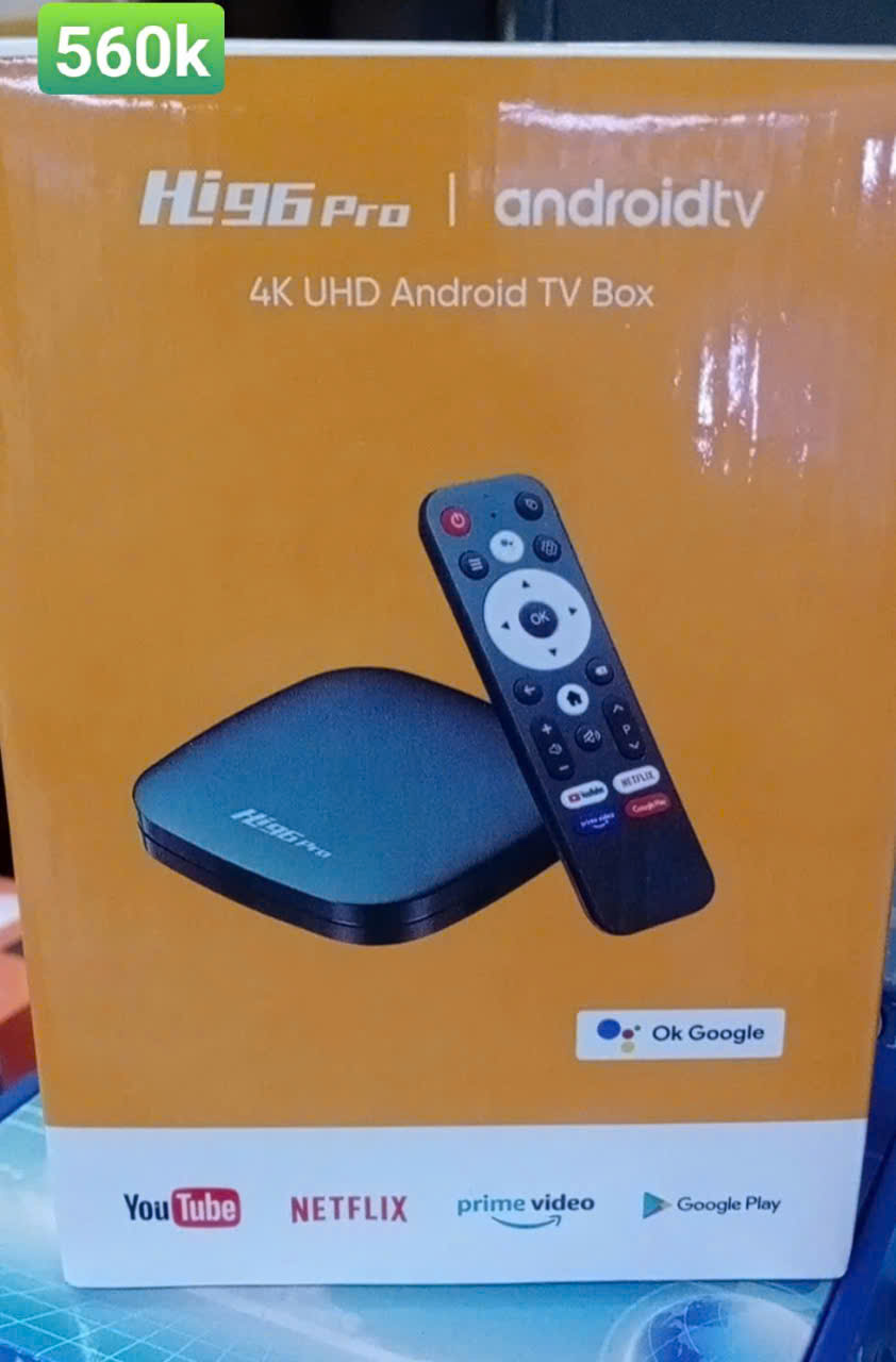 Đầu Thu Android Box - Xem đá banh Free (Thùng 40c | Bảo Hành 12th)
