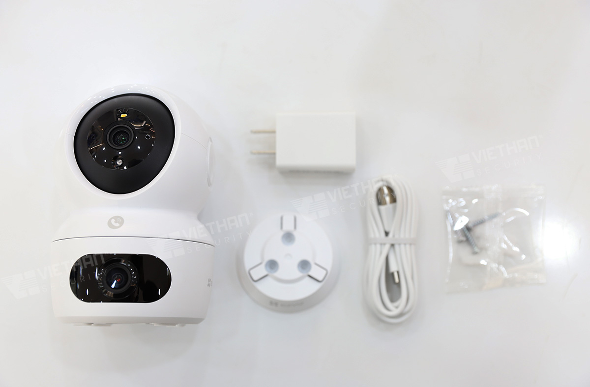 EZVIZ H7C Dual 8MP Camera Wi-Fi 2 mắt 2 khung 4MP + 4MP (Chân đế thiết kế thông minh)