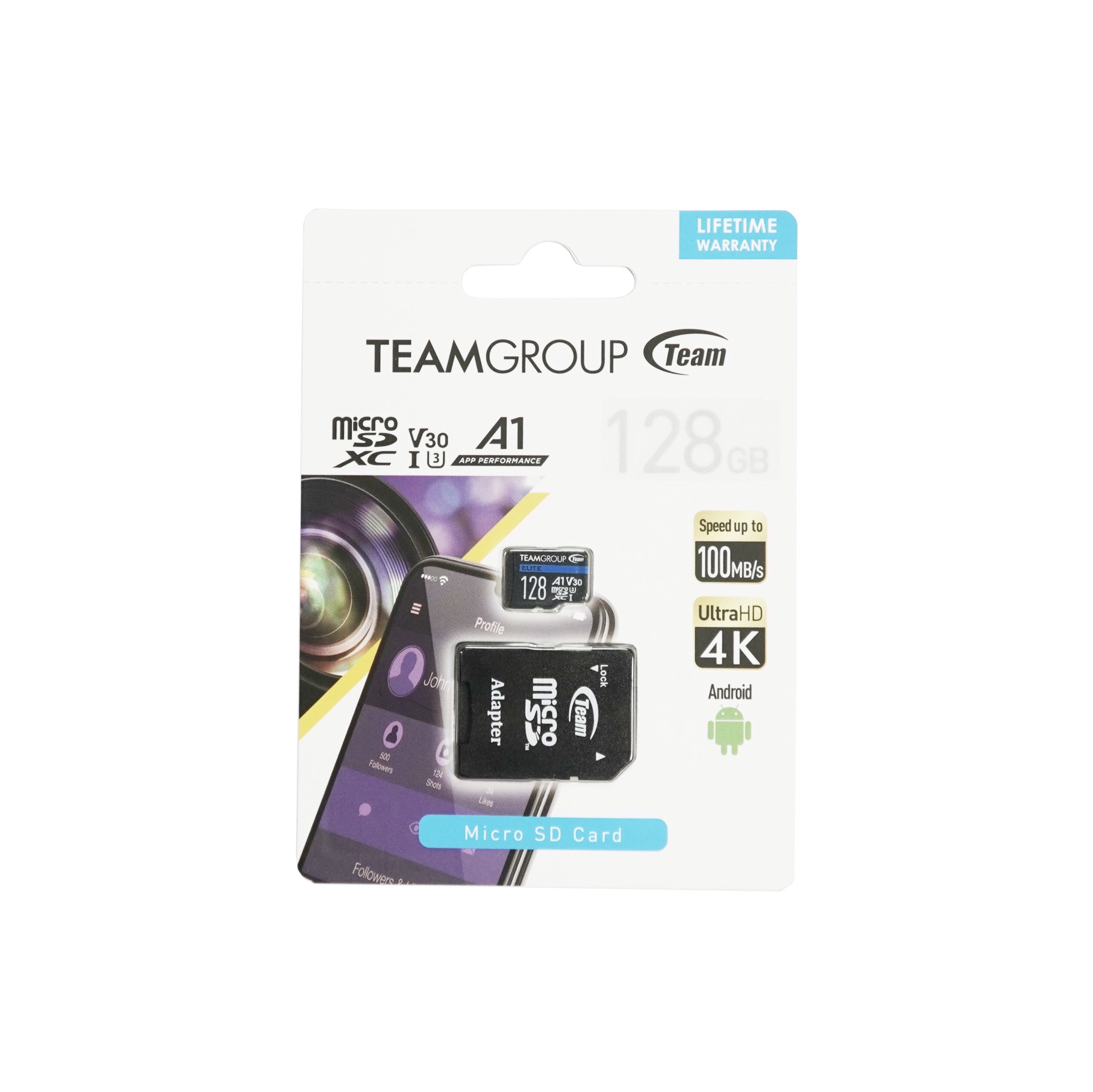 (2) TEAMGROUP 64G / 128G (Có Adapter) - Thẻ nhớ Chính Hãng ✌ NAT | 7 năm | Thùng 20 Hộp 45c