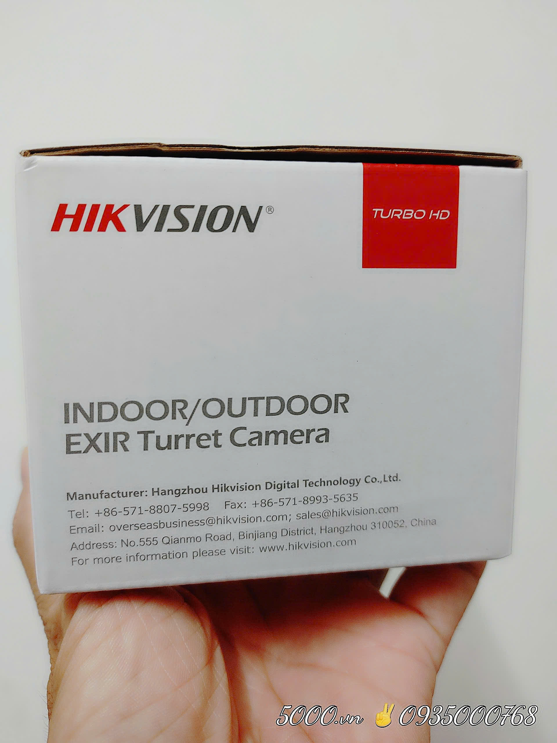 Analog Camera Hikvision DOME 5MP DS-2CE76H0T-ITMFS (Vỏ sắt | Nặng ~400 gram)