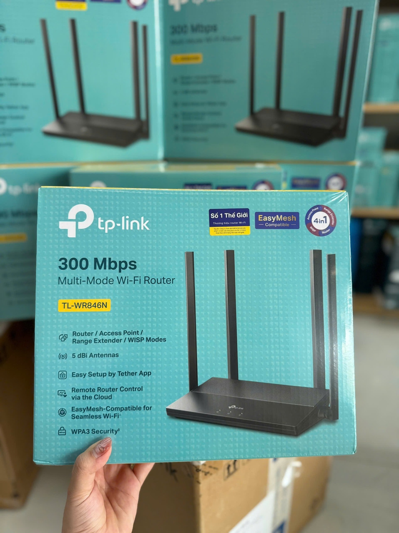 Bộ phát wifi  TP-Link 845N / 846N Series (300Mbps | Hàng Quốc Dân)