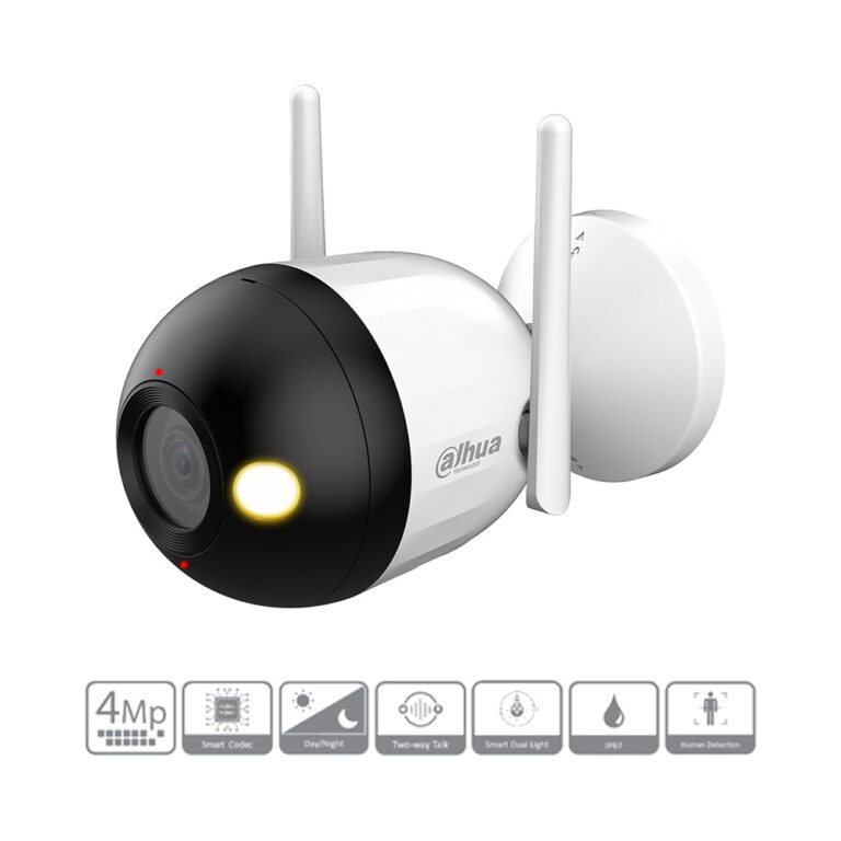 Camera Wi-Fi 4MP DAHUA F4C Bullet C1 Smart Dual Light DH-F4C-FV