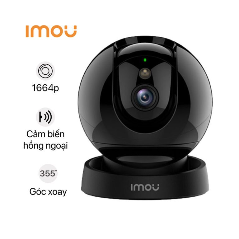Camera Wi-Fi 3MP IMOU REX 2K (GK2DP-3C0W - Camera đen - Thùng 30c)