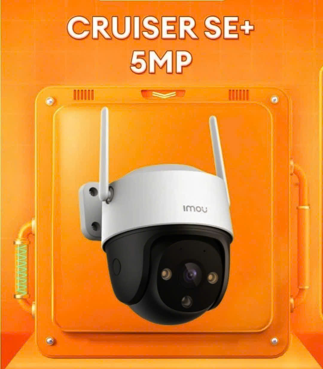Camera Wi-Fi 5MP IMOU Cruiser SE+ 3K  | IPC-S51FEP | Đàm thoại 2 chiều | Thùng 8 cái