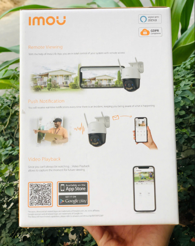 4G Camera ngoài trời 5MP IMOU K7FP-3K (Cruiser SC | Outdoor | FullColor | Sóng sim 4G mọi nhà mạng Việt Nam)