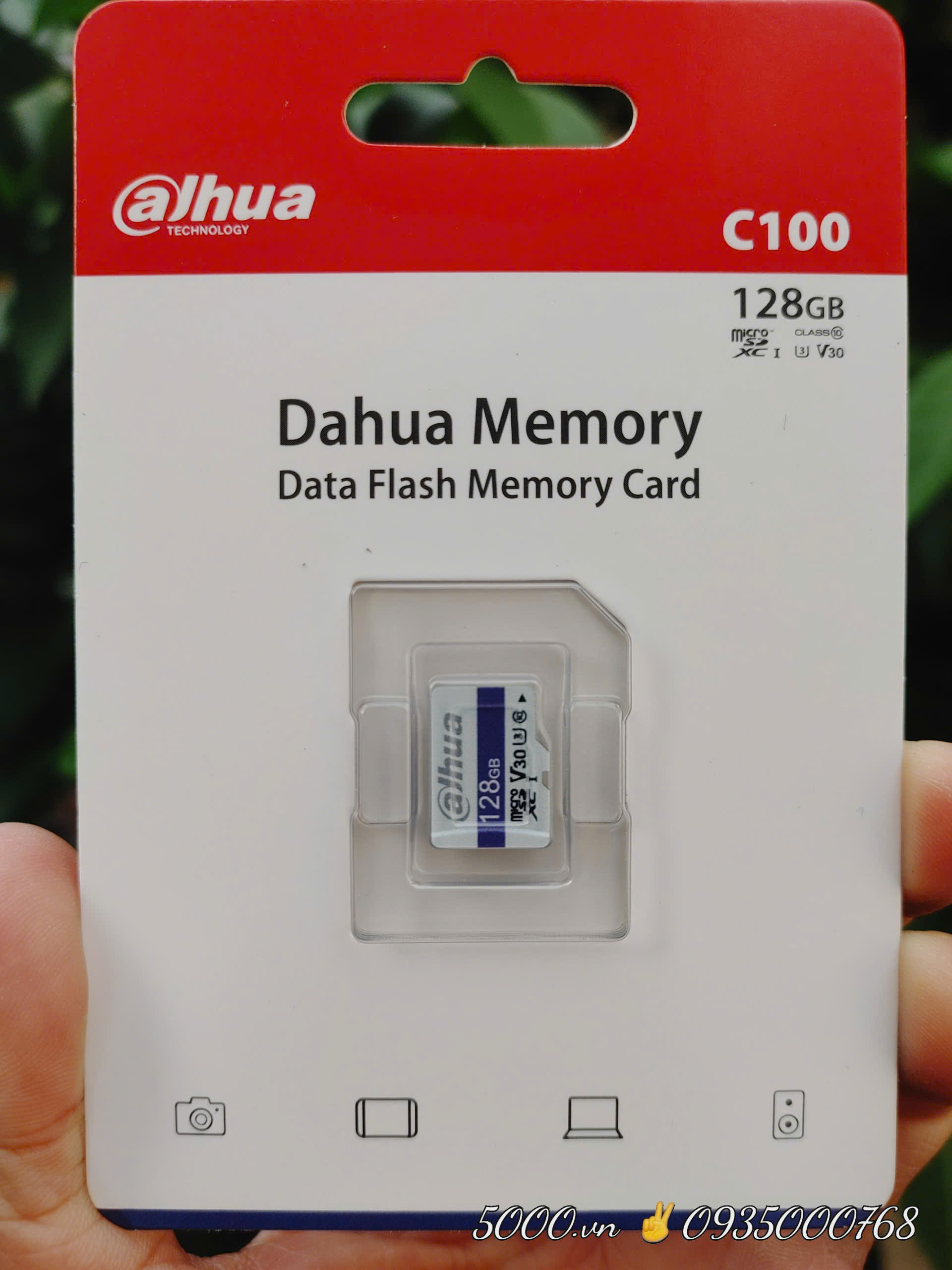 DAHUA 128G - Thẻ nhớ Chính Hãng ✌ Dahua Việt Nam | 7 năm | Thùng 10 Hộp 25c | Tương thích rất tốt với Camera Wifi Dahua