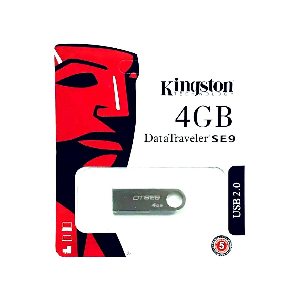 Bộ nhớ USB Kingston SE9 nhôm mini 128GB/ 64GB/ 32GB/ 16GB/ 8GB/ 4GB/ 2GB -  Hàng Công ty |do ✌5K PP | Bảo hành 2 năm - Bán theo SL30, lẻ +20k
